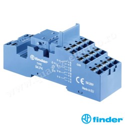SOCLU CU TERMINALE DE CONEXIUNE PUSH-IN SERIA 94.P4 PT.RELEE SERIA 55/85 SOCLU CU TERMINALE DE CONEXIUNE PUSH-IN SERIA 94.P4 PT.RELEE SERIA 55/85