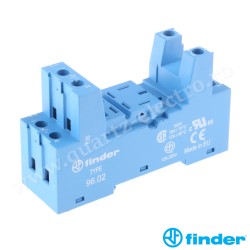 SOCLU CU TERMINALE DE CONEXIUNE CU SURUB SERIA 96.02 PT. RELEE FINDER SERIA 56 SOCLU CU TERMINALE DE CONEXIUNE CU SURUB SERIA 96.02 PT. RELEE FINDER SERIA 56