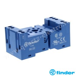 SOCLU CU TERMINALE DE CONEXIUNE CU SURUB SERIA 90.02 PT. RELEU TEMPORIZATOR FINDER SERIA 60 SOCLU CU TERMINALE DE CONEXIUNE CU SURUB SERIA 90.02 PT. RELEU TEMPORIZATOR FINDER SERIA 60