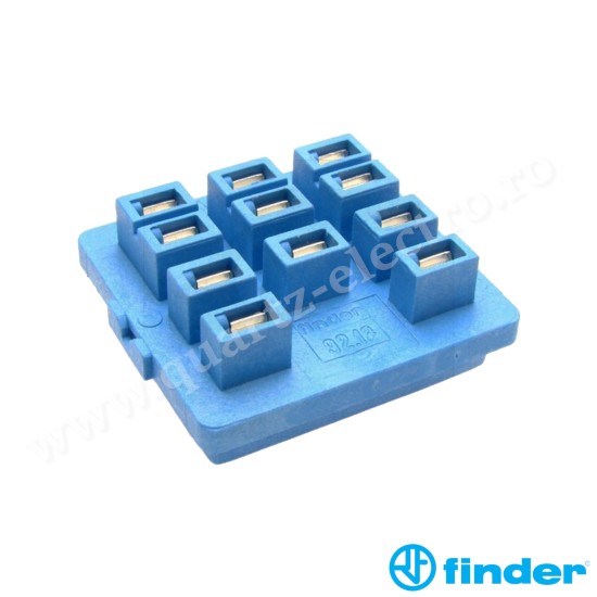 SOCLU IMPLANTABIL PCB SERIA 92.13 PT.RELEU TEMPORIZATOR FINDER SERIA 62