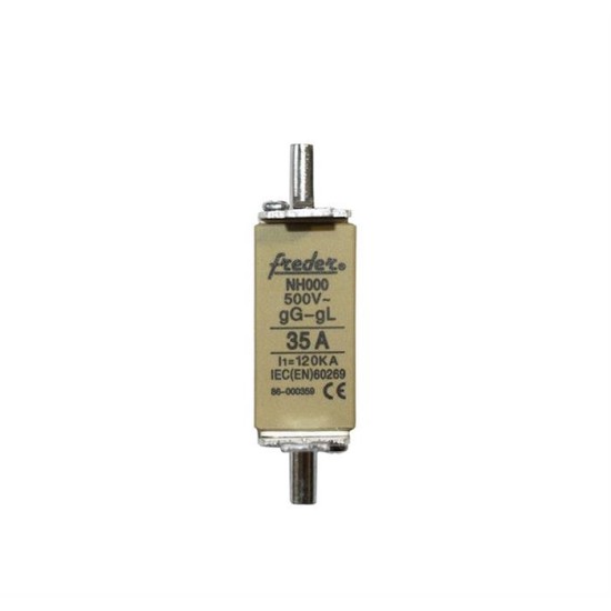 SIGURANTA FUZIBILA MPR NH gG/gl No000 35A 120kA FREDER SIGURANTA FUZIBILA MPR NH gG/gl No000 35A 120kA FREDER