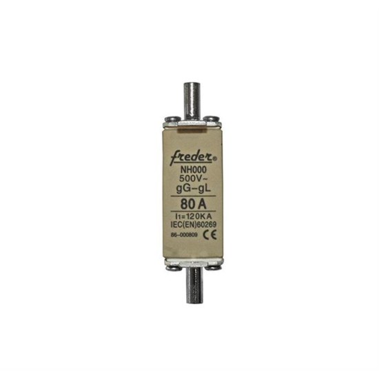 SIGURANTA FUZIBILA MPR NH gG/gl No000 80A 120kA FREDER SIGURANTA FUZIBILA MPR NH gG/gl No000 80A 120kA FREDER