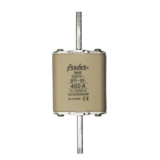 SIGURANTA FUZIBILA MPR NH gG/gl No2 400A 120kA FREDER SIGURANTA FUZIBILA MPR NH gG/gl No2 400A 120kA FREDER