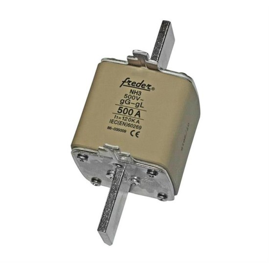 SIGURANTA FUZIBILA MPR NH gG/gl No3 500A 120kA FREDER SIGURANTA FUZIBILA MPR NH gG/gl No3 500A 120kA FREDER