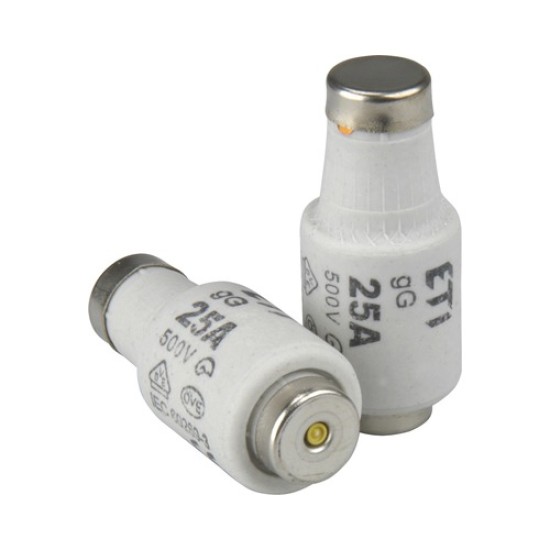 SIGURANTA FUZIBILA DII 25A 500VAC/250VDC ETI