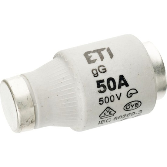 SIGURANTA FUZIBILA DIII 50A 500VAC/500VDC ETI
