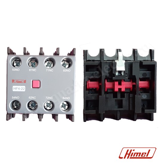 CONTACT AUXILIAR 2NO+2NC HF4-22 CONTACT AUXILIAR 2NO+2NC HF4-22