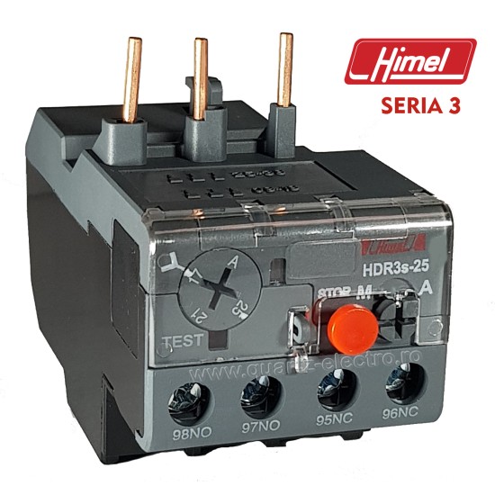 RELEU TERMIC 17-25A SERIA 3 HDR3s2525 HIMEL RELEU TERMIC 17-25A SERIA 3 HDR3s2525 HIMEL