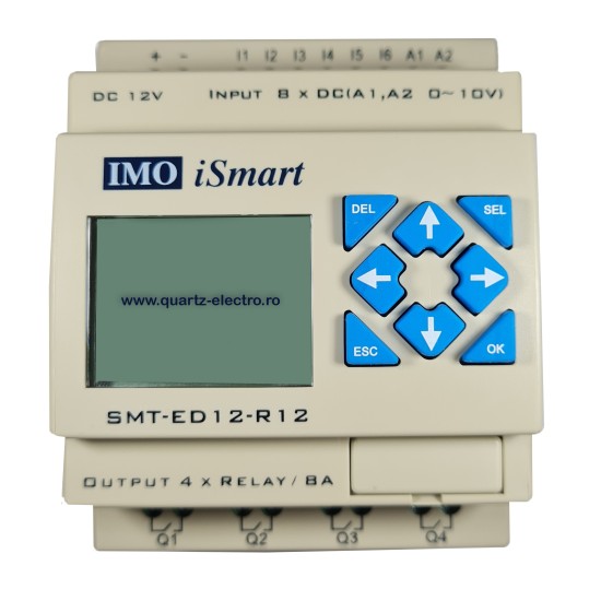 RELEU PROGRAMABIL SMT-ED12-R12-V3 IMO ISMART RELEU PROGRAMABIL SMT-ED12-R12-V3 IMO ISMART