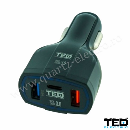 INCARCATOR AUTO USB TED500093 INCARCATOR AUTO USB TED500093
