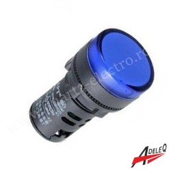 LAMPA PREZENTA TENSIUNE ALBASTRA 230V ADELEQ LAMPA PREZENTA TENSIUNE ALBASTRA 230V ADELEQ