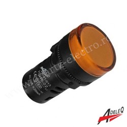 LAMPA PREZENTA TENSIUNE GALBENA 230V ADELEQ LAMPA PREZENTA TENSIUNE GALBENA 230V ADELEQ