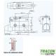 LIMITATOR DE CURSA CU TIJA SI ARC 2A/230V AC, 46mm, IP40