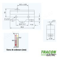 LIMITATOR DE CURSA CU TAMPON