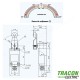 LIMITATOR DE CURSA CU BRAT BALANSIER 1×NO+1×NC, 5A/250V AC, 30mm, IP65 TRACON LIMITATOR DE CURSA CU BRAT BALANSIER 1×NO+1×NC, 5A/250V AC, 30mm, IP65 TRACON