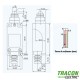LIMITATOR DE CURSA CU TAMPON CONIC 1×NO+1×NC, 5A/250V AC, IP65 TRACON LIMITATOR DE CURSA CU TAMPON CONIC 1×NO+1×NC, 5A/250V AC, IP65 TRACON