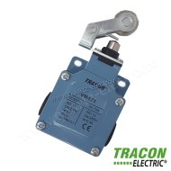 INTRERUPATOR LIMITATOR CU TAMPON SI ROLA 3A/250V AC IP65 VM121 TRACON