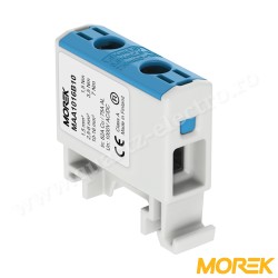 CLEMA DE DERIVATIE OTL16 ALBASTRU 1xAl/Cu 1,5-16mm² 1000V MOREK CLEMA DE DERIVATIE OTL16 ALBASTRU 1xAl/Cu 1,5-16mm² 1000V MOREK