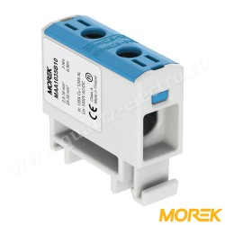 CLEMA DE DERIVATIE OTL35 ALBASTRU 1xAl/Cu 2,5-35mm² 1000V MOREK CLEMA DE DERIVATIE OTL35 ALBASTRU 1xAl/Cu 2,5-35mm² 1000V MOREK
