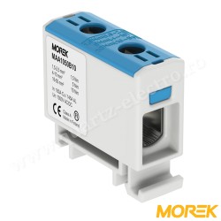 CLEMA DE DERIVATIE OTL50 ALBASTRU 1xAl/Cu 1,5-50mm² 1000V MOREK CLEMA DE DERIVATIE OTL50 ALBASTRU 1xAl/Cu 1,5-50mm² 1000V MOREK