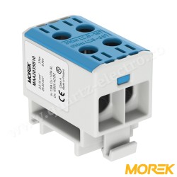 CLEMA DE DERIVATIE OTL35-2 ALBASTRU 2xAl/Cu 2,5-35mm² 1000V MOREK CLEMA DE DERIVATIE OTL35-2 ALBASTRU 2xAl/Cu 2,5-35mm² 1000V MOREK
