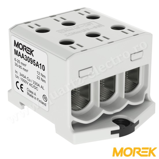 CLEMA DE DERIVATIE OTL95-3 GRI 3xAl/Cu 6-95mm² 1000V MOREK