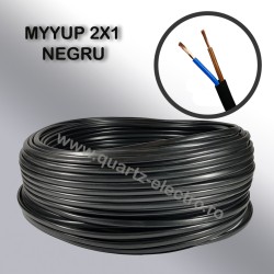 MYYUP 2x1mm NEGRU MYYUP 2x1mm NEGRU