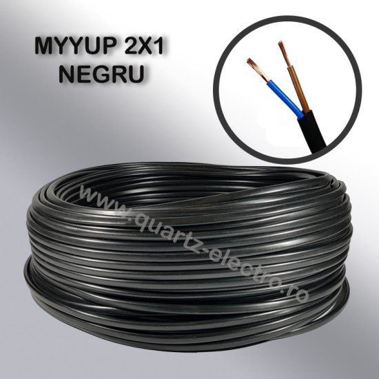 MYYUP 2x1mm NEGRU