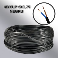 MYYUP 2x0.75mm NEGRU
