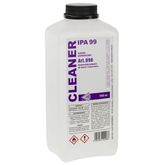 ALCOOL IZOPROPILIC CLEANER IPA PURITATE 99 1L MICROCHI ALCOOL IZOPROPILIC CLEANER IPA PURITATE 99 1L MICROCHI