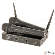 SET 2 MICROFOANE WIRELESS UHF 863.2 & 864.2 MHZ