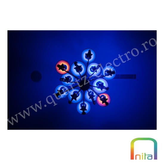 BEC LED NITA SMART WIFI BLUETOOTH C37 5W E14 470LM RGBW BEC LED NITA SMART WIFI BLUETOOTH C37 5W E14 470LM RGBW