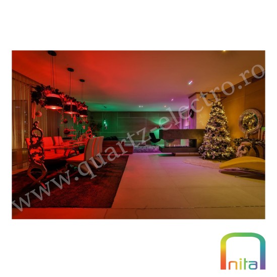 PLAFONIERA LED NITA SMART STAR WIFI BLUETOOTH 24W 2160LM TOTAL WHITE PLAFONIERA LED NITA SMART STAR WIFI BLUETOOTH 24W 2160LM TOTAL WHITE