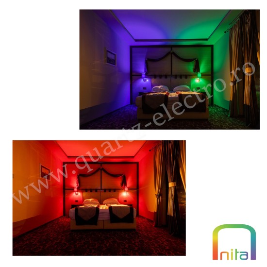 BEC LED NITA SMART WIFI BLUETOOTH C37 5W E14 470LM RGBW BEC LED NITA SMART WIFI BLUETOOTH C37 5W E14 470LM RGBW