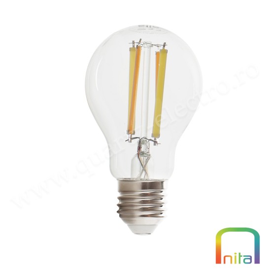 BEC LED NITA SMART VITANGE WIFI BLUETOOTH A60 7W E27 806LM TOTAL WHITE 
