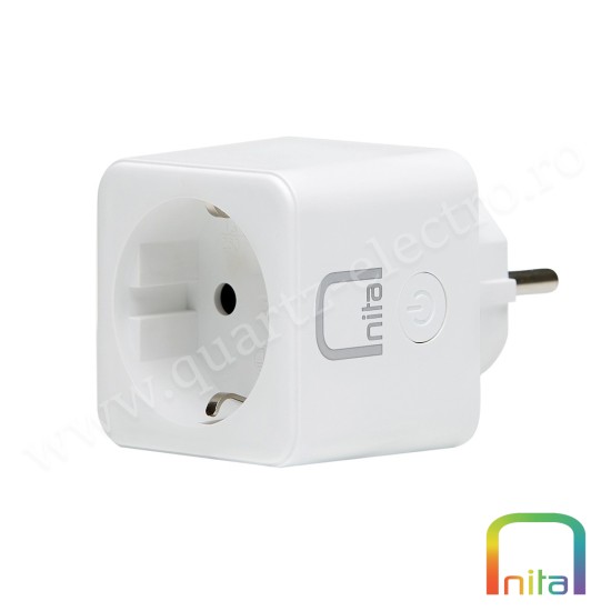 PRIZA NITA SMART WIFI BLUETOOTH 3680W 16A PRIZA NITA SMART WIFI BLUETOOTH 3680W 16A