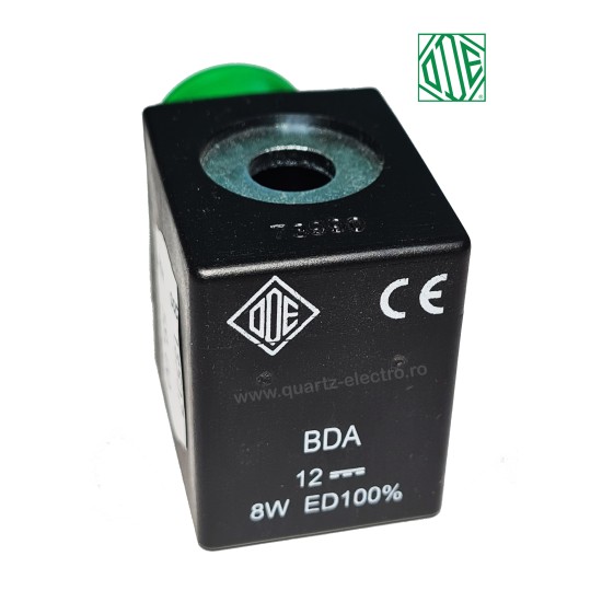 BOBINA ELECTROVALVA ODE 12VDC 8W BOBINA ELECTROVALVA ODE 12VDC 8W