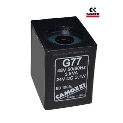 BOBINA ELECTROVALVA G77 CAMOZZI 24VDC; 3,1W