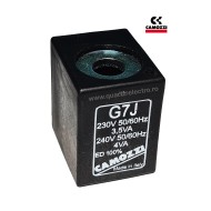 BOBINA ELECTROVALVA G7J CAMOZZI 24V, 230V 50-60Hz - 3,5VA; 240V 50-60Hz - 4VA