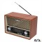 RADIO RETRO SI PLAYER MULTIMEDIA  BT + MP3 + AUX + RADIO SAL