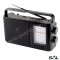 RADIO PORTABIL,SAL RPR 7B, MP3-BLUETOOTH, 4 BENZI AM-FM-SW1-SW2, AC/DC