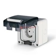 Priza IP66, 250V AC - spalatorie auto - SCAME PROTECTA 