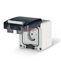 Priza IP66, 250V AC - spalatorie auto - SCAME PROTECTA Priza IP66, 250V AC - spalatorie auto - SCAME PROTECTA