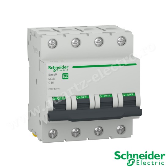 Intrerupator automat 4P 16A 4.5kA Schneider Intrerupator automat 4P 16A 4.5kA Schneider