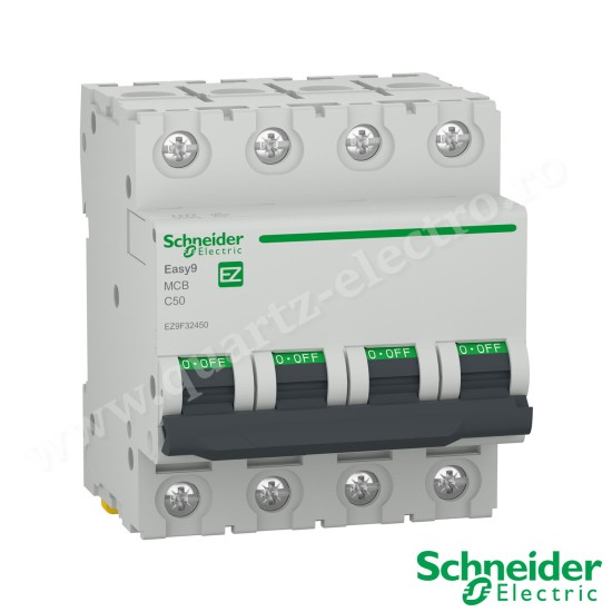 Intrerupator automat 4P 50A 4.5kA Schneider Intrerupator automat 4P 50A 4.5kA Schneider