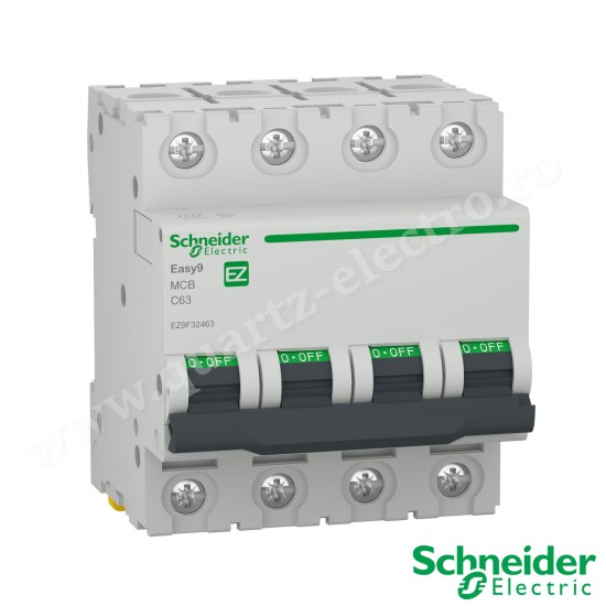 Intrerupator automat 4P 63A 4.5kA Schneider Intrerupator automat 4P 63A 4.5kA Schneider