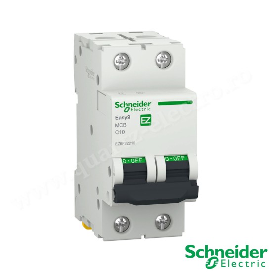 Intrerupator automat 2P 10A 4.5kA Schneider
