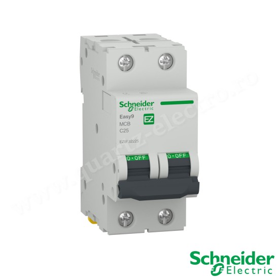 Intrerupator automat 2P 25A 4.5kA Schneider Intrerupator automat 2P 25A 4.5kA Schneider