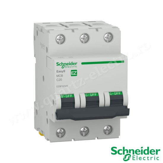 Intrerupator automat 3P 20A 4.5kA Schneider Intrerupator automat 3P 20A 4.5kA Schneider