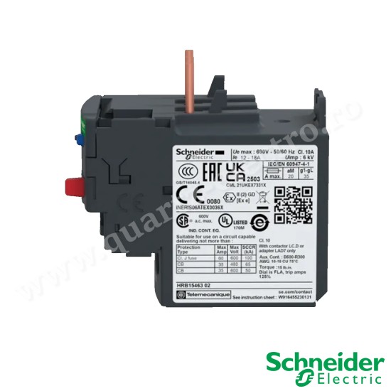 RELEU TERMIC 12-18A LRD21 SCHNEIDER RELEU TERMIC 12-18A LRD21 SCHNEIDER